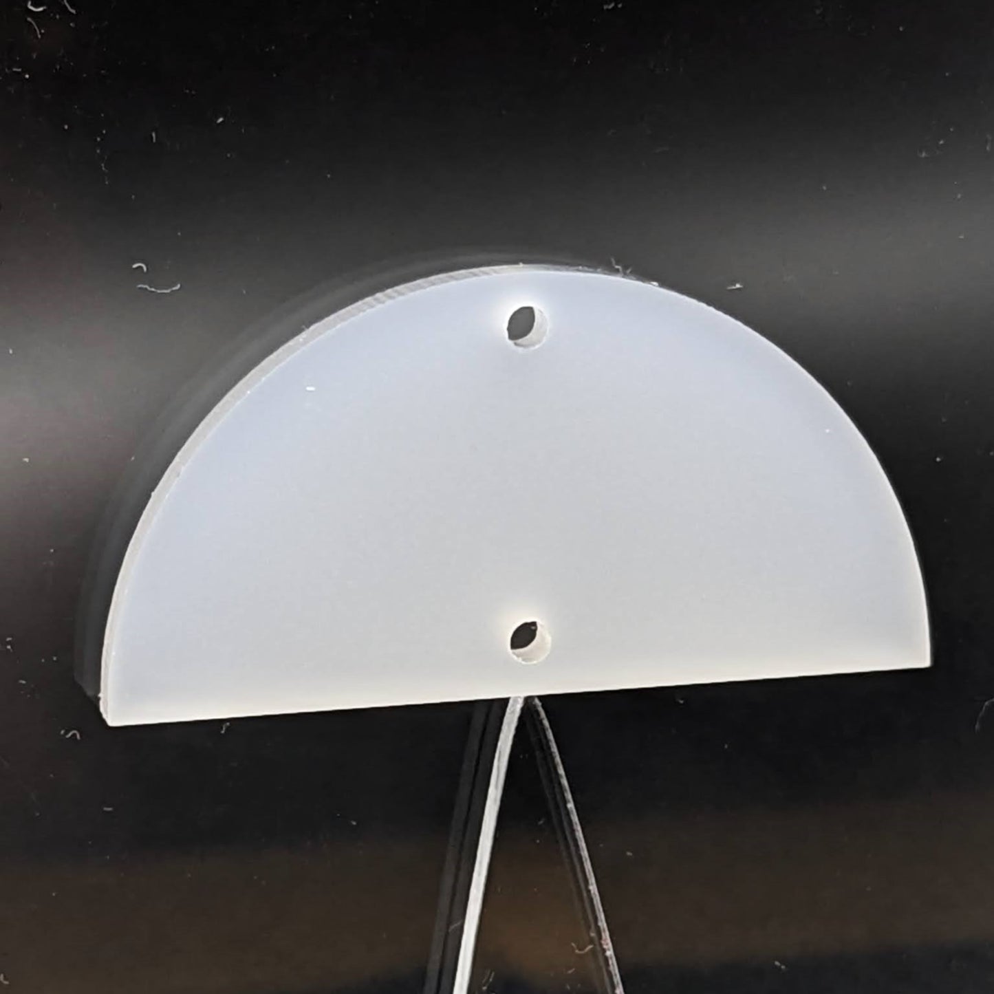 Acryl Anhänger Halbkreise