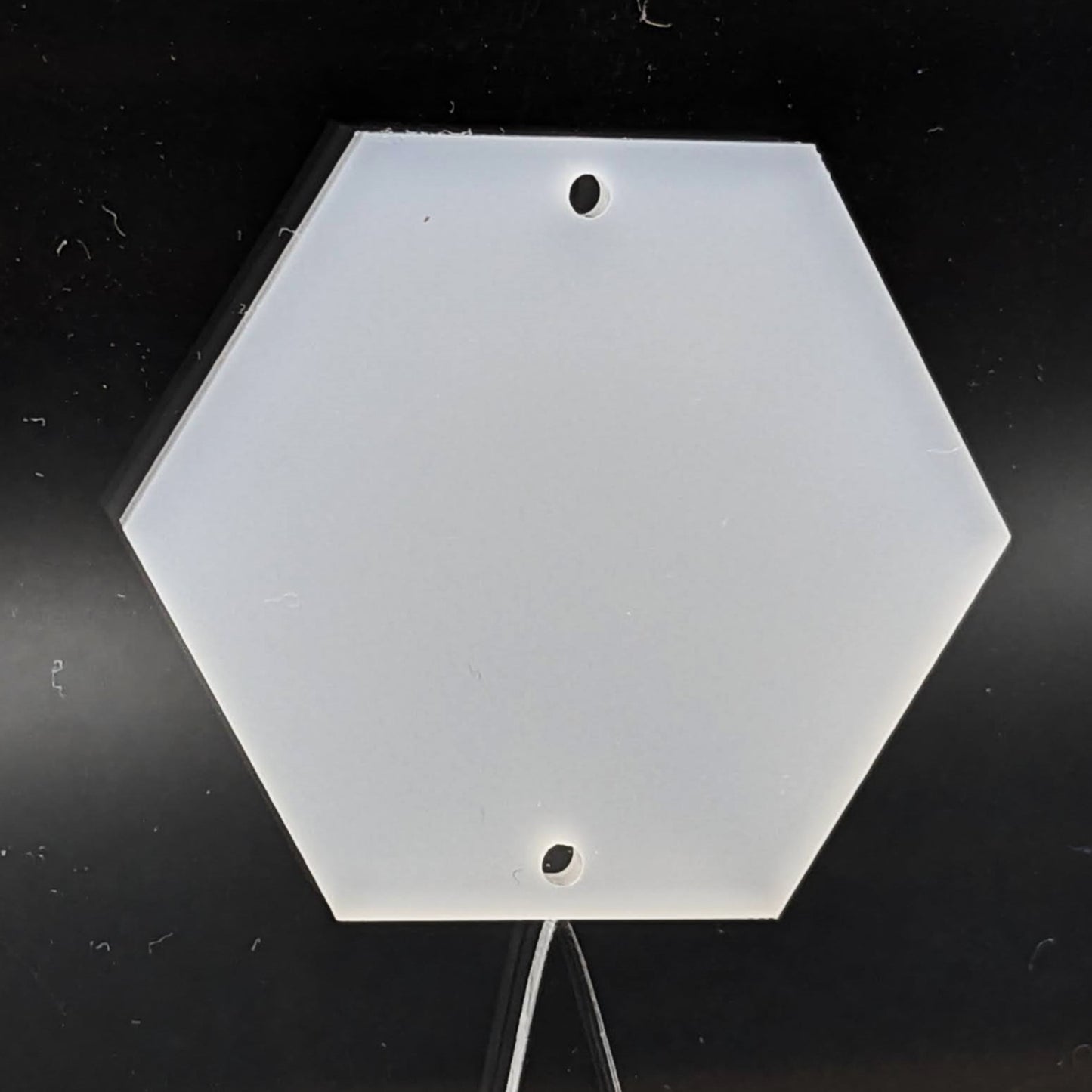 Acryl Anhänger Sechseck