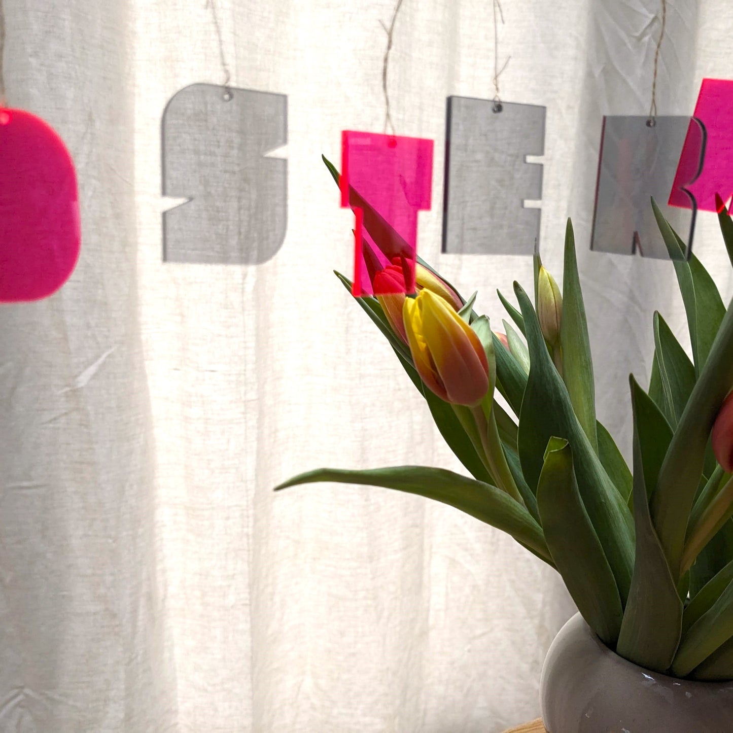 Acrylbuchstaben – DIY