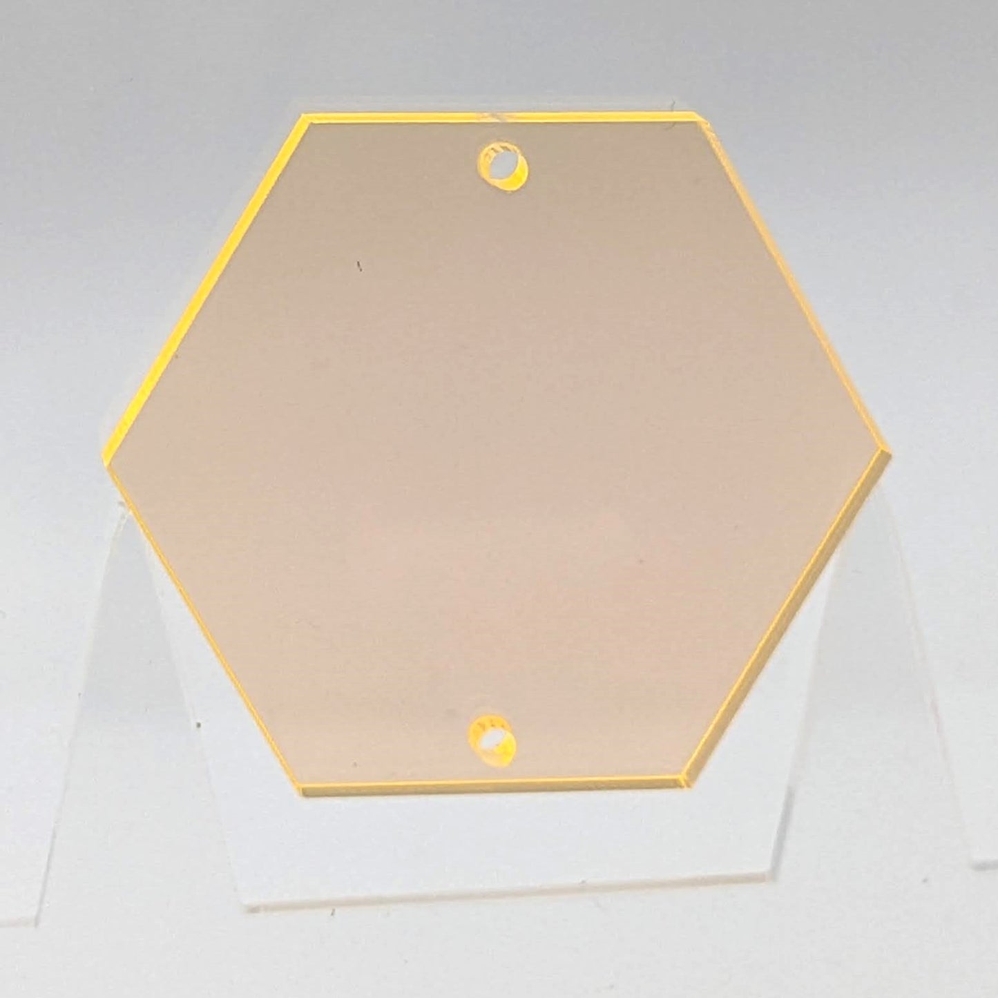 Acryl Anhänger Sechseck