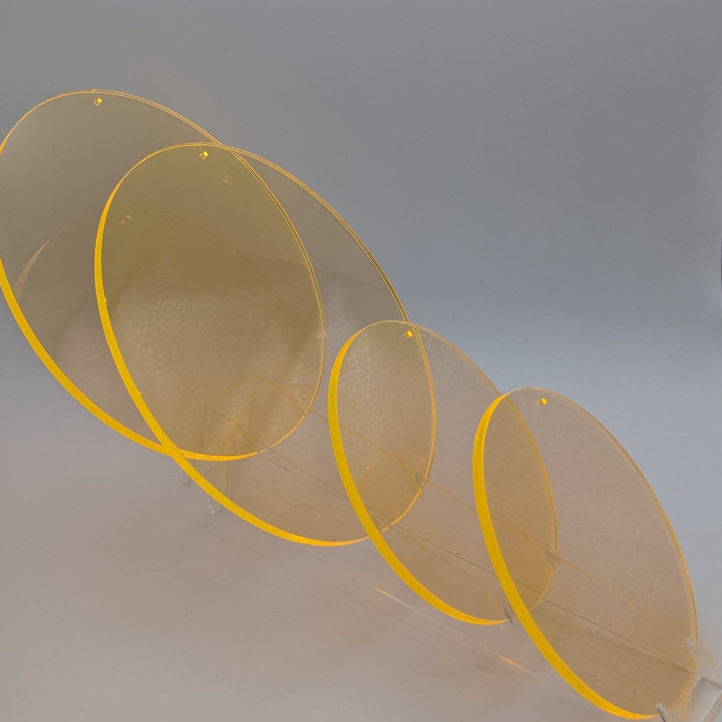 Sonnenfänger Kreise – Set 2 groß + 2 klein (12 cm / 8 cm)