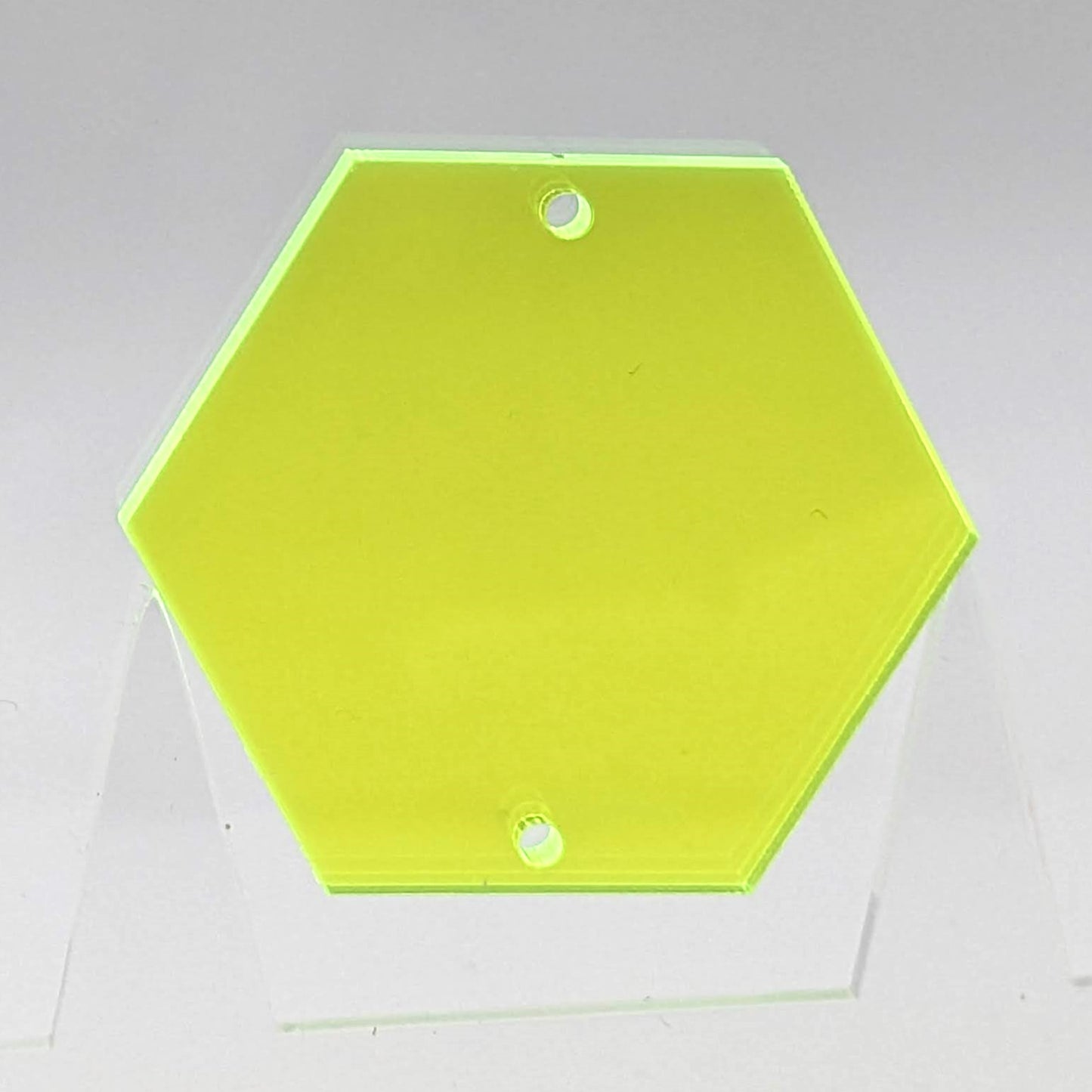 Acryl Anhänger Sechseck