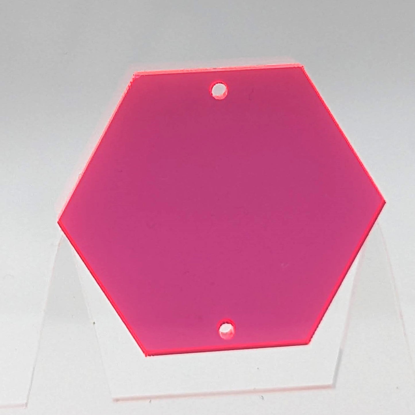 Acryl Anhänger Sechseck